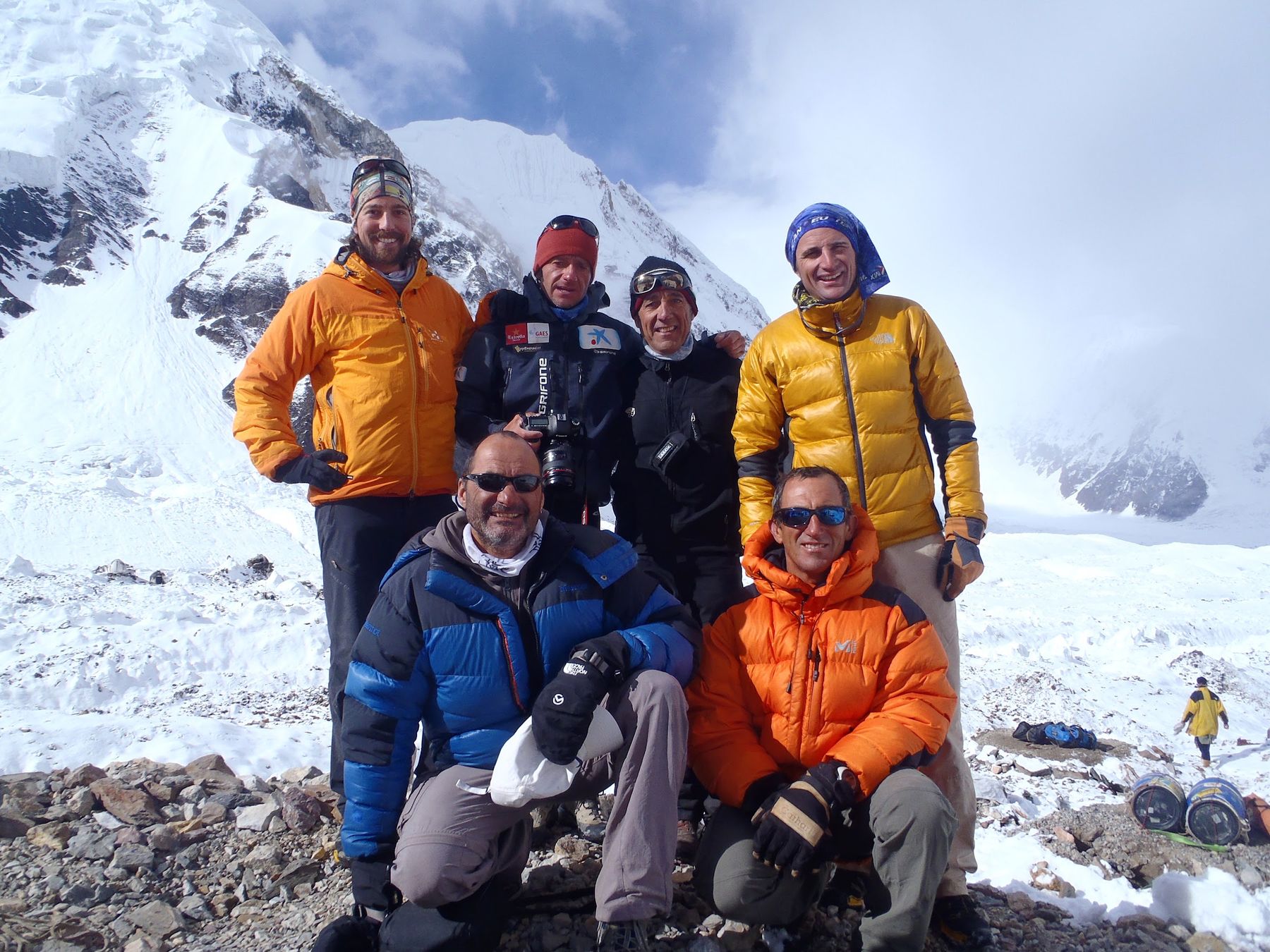 The 2012 Gasherbrum II expedition team
